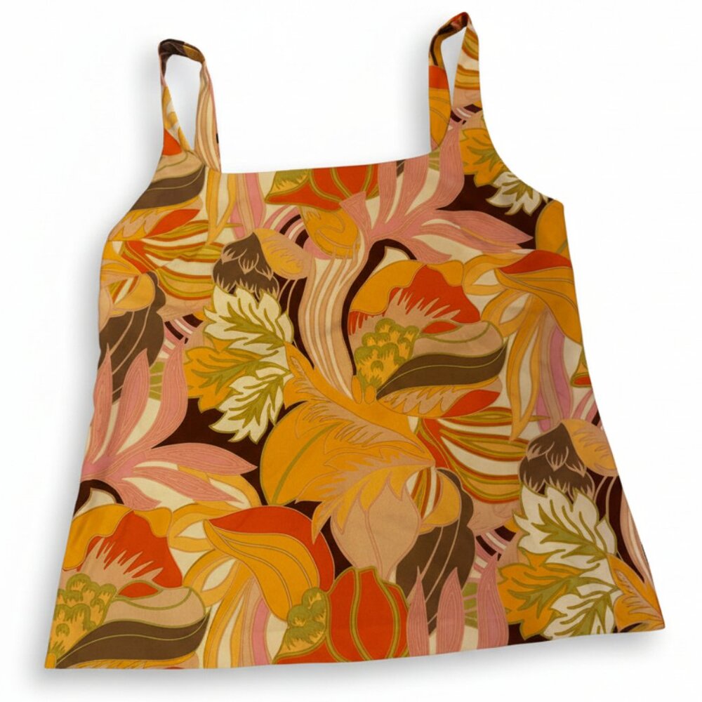 Like new ZARA Floral Tank Top Size Medium